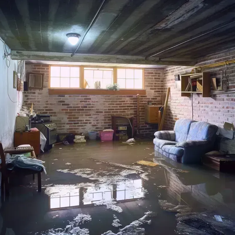 Flooded Basement Cleanup in Naranjito Municipio, PR